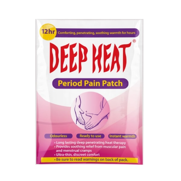 Deep Heat Period Pain Patch 1's