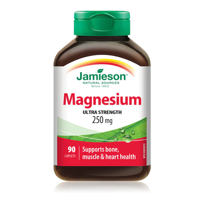 Jamieson Magnesium 250 mg 90's