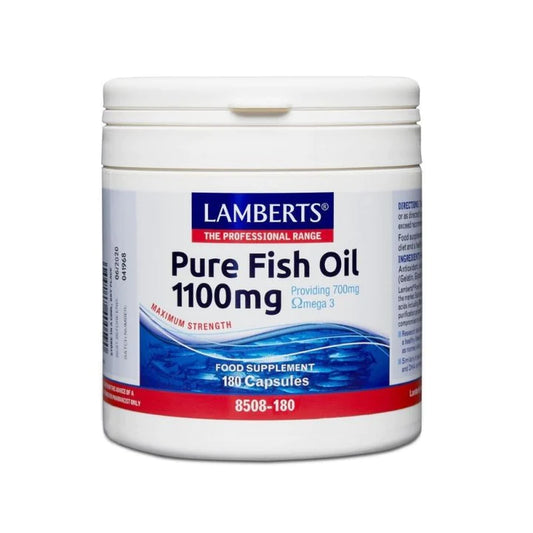 Lamberts Fish Oil 1100mg (Omega 3) Caps 60's