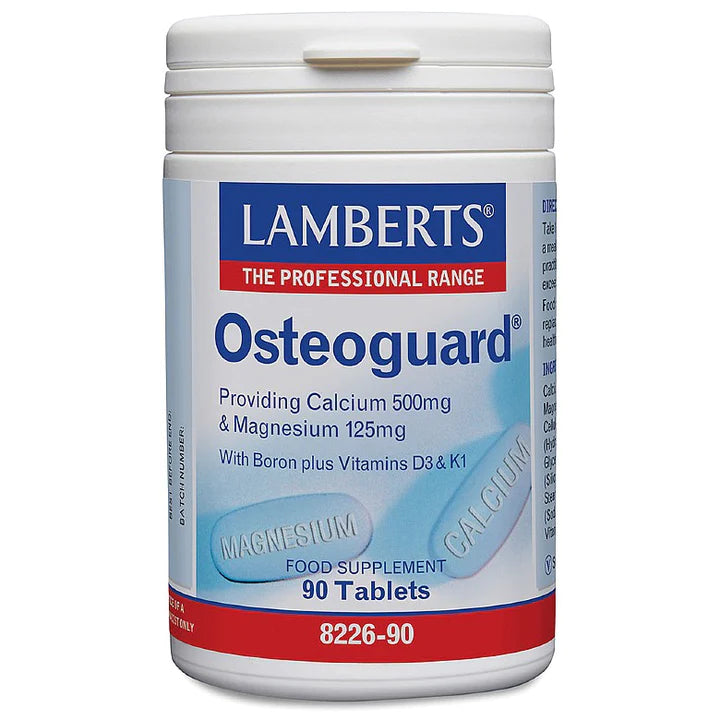 Lamberts Osteoguard - Calcium 500mg & Magnesium 125mg+ Boron Tablets 30's