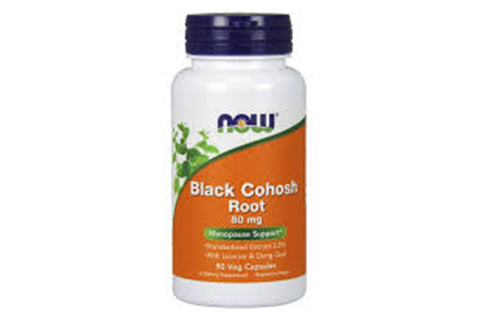 NOW Black Cohosh Root 80mg Capsules 90's