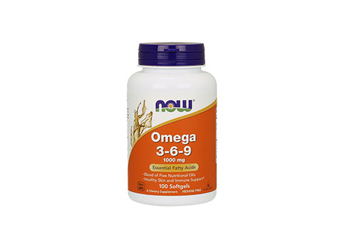 NOW Omega 3-6-9 Softgels 100's