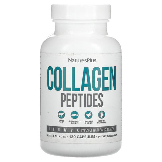 Natures Plus Collagen Peptides Caps 120's