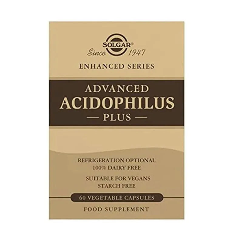 Solgar Advanced Acidophilus Plus Capsules 60's