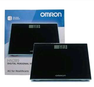 Omron HN289 Personal Weighing Scale - Black