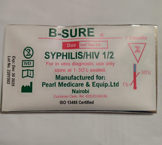 B-Sure Syphilis & HIV Self Test Kit - 1 piece