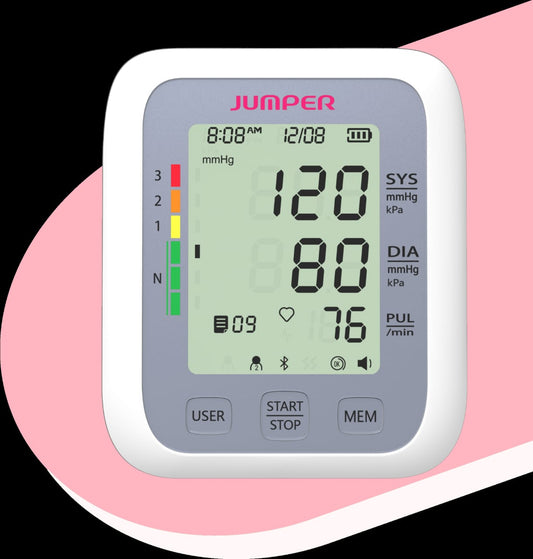 JUMPER Upper arm blood pressure monitor