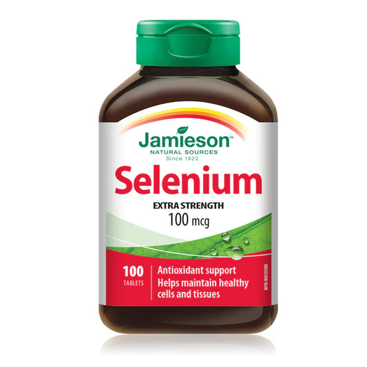 Jamieson Selenium Extra Strength 100mcg Tablets 100`s