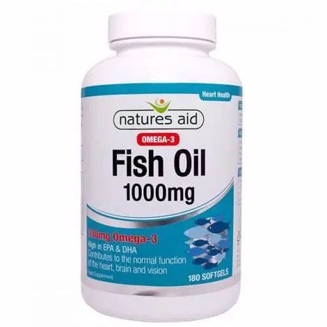 Natures Aid Fish Oil 1000mg Softgel 90's