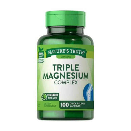 Natures Truth Triple Magnesium Complex Quick Release capsules 100's