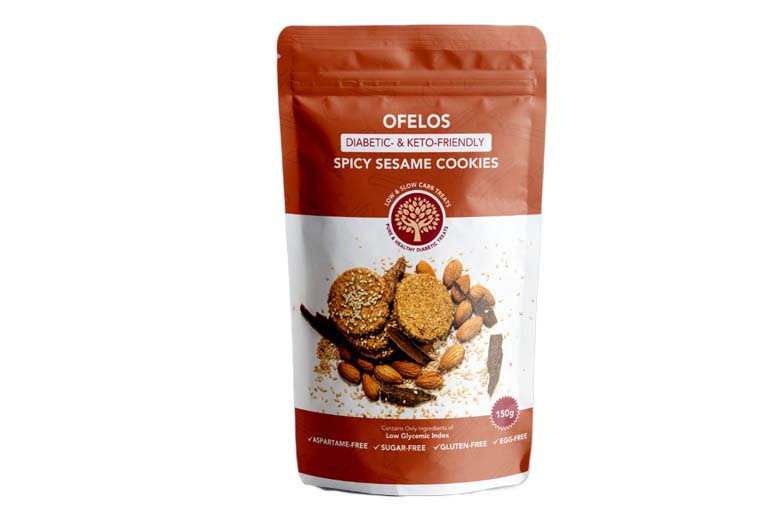 Ofelos Spicy Sesame Flavoured Cookies