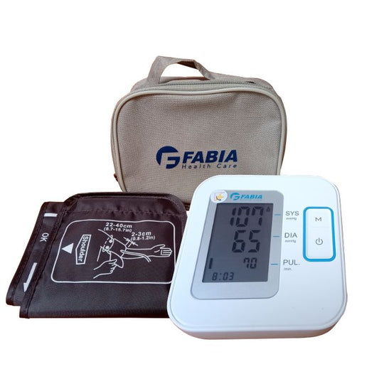 Fabia Home Blood Pressure BP Monitor (Large Adult Bicep Cuff And Voice Enabled) (7093119451306)