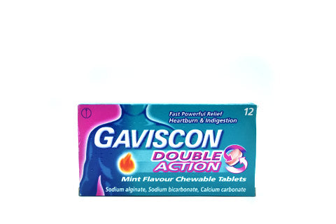 Gaviscon Double Action Tabs 12s