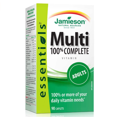 Jamieson Multi 100% Complete Adult Caplets 90's