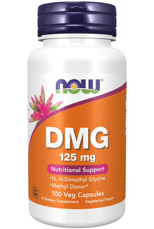 NOW DMG 125MG Veg Capsules