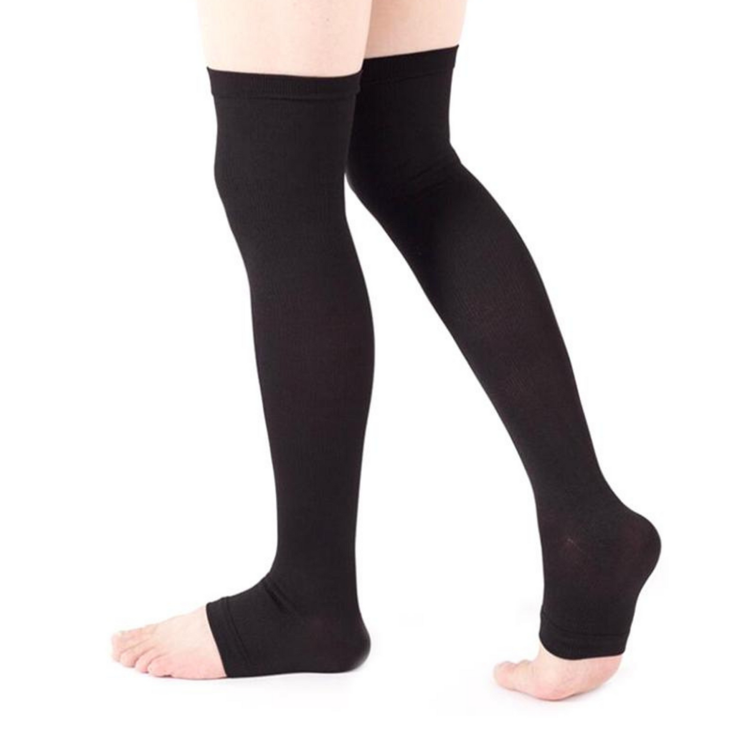 Thigh Length Compression Stockings (CCL1 18-21mmHg)-  Pair